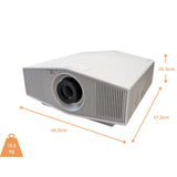 Sony VPL-XW5000ES Weiss  Beamer - Abmessungen