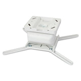 Strong Universal Fine Adjust Weiss Deckenhalterung - Schrägansicht