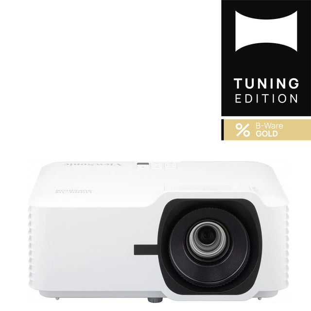 ViewSonic V52HD Beamer B-Ware Gold - Frontansicht mit Objektiv