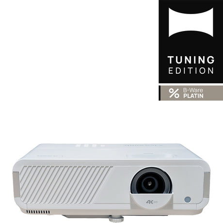 ViewSonic V754K Heimprojektor B-Ware Platin - Frontansicht mit Objektiv