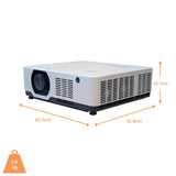 ViewSonic LSC601WU Beamer - Abmessungen
