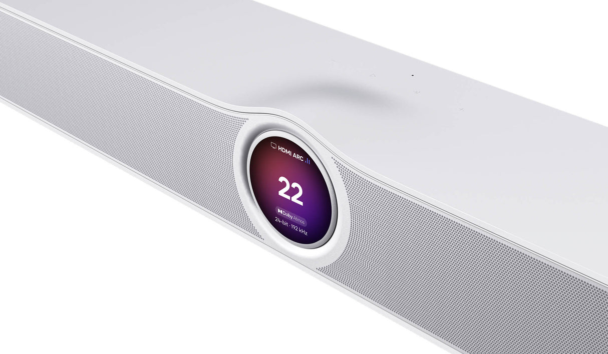 WiiM Bar Dolby Atmos Soundbar für Streaming und Multiroom in Weiß-Matt