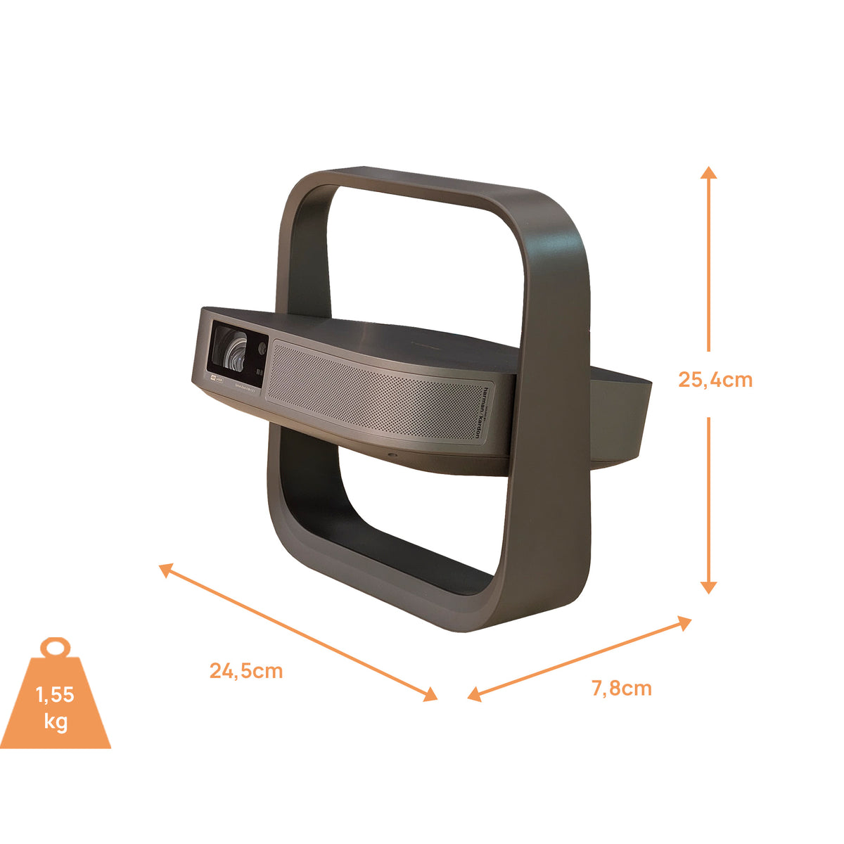 XGIMI Elfin Flip 4K Beamer - Abmessungen