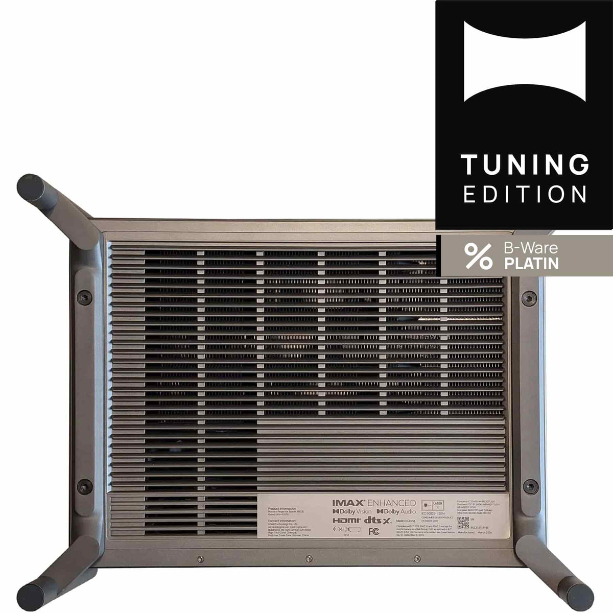 XGIMI Titan Noir B-Ware Platin Ansicht von unten