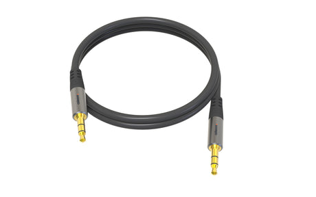 celexon 3,5mm Klinke Audiokabel 10,0m - aufgerolltes Kabel