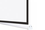 celexon Professional Akku Leinwand II 90 Zoll - Detail Gehäuseunterkante
