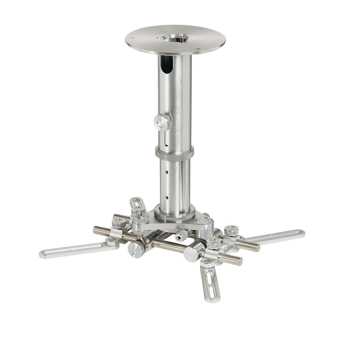 celexon MultiCel OMG-1000S Silber Beamer Deckenhalterung - Frontansicht Nahaufnahme
