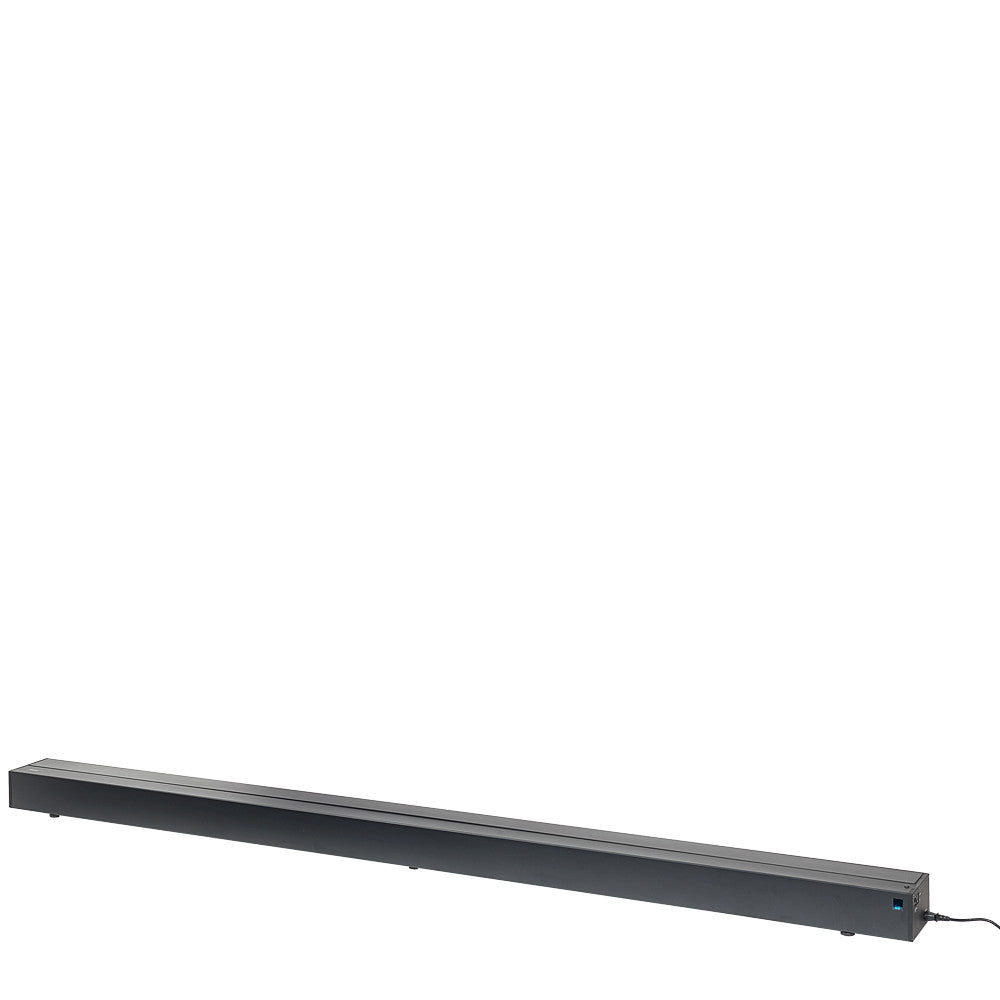 celexon CLR UST Kontrastleinwand II 110 Zoll schwarze Bodenleinwand - Gehäuse eingefahren