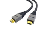 celexon Professional HDMI 2m Kabel - Ansicht mit beiden Steckern Nahaufnahme