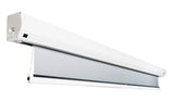 celexon CLR UST Kontrastleinwand 110 Zoll weiss Tension Motorleinwand - Schrägansicht Gehäuse
