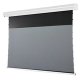 celexon CLR UST Tension Motorleinwand 92 Zoll - Schrägansicht