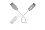 celexon UHD Fibre HDMI 6m Kabel 2.1 Weiss - Verlängerung mit Adapter Illustration