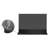 celexon CLR UST Kontrastleinwand 120 Zoll schwarz - Detail Scherenmechanik