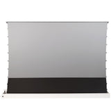 celexon CLR UST Kontrastleinwand II Plus 80 Zoll weiss - Schrägansicht ausgefahren