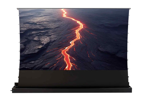 celexon CLR UST Kontrastleinwand II Plus 92 Zoll schwarz - Gehäuse Seitenansicht