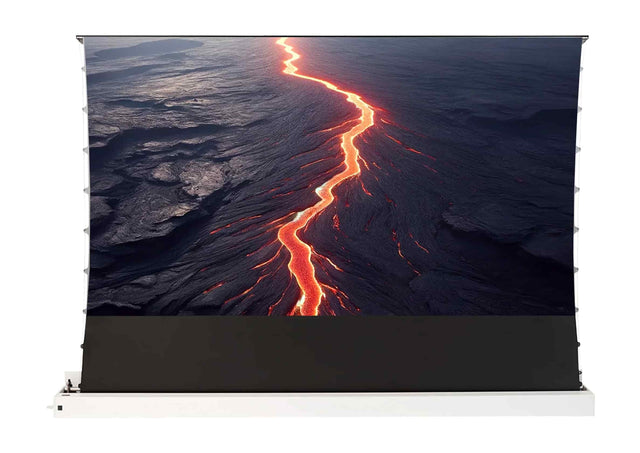 celexon CLR UST Kontrastleinwand II Plus 92 Zoll weiss - Gehäuse Seitenansicht