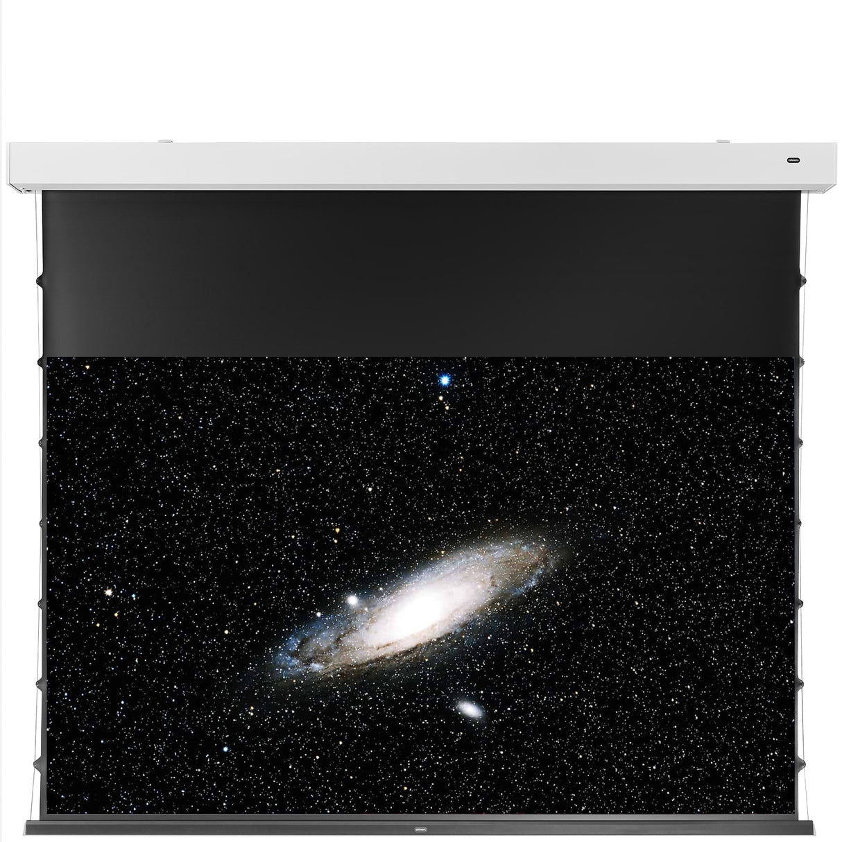 celexon Darkvision Kontrastleinwand Premium Plus 80 Zoll Motorleinwand - Vorne