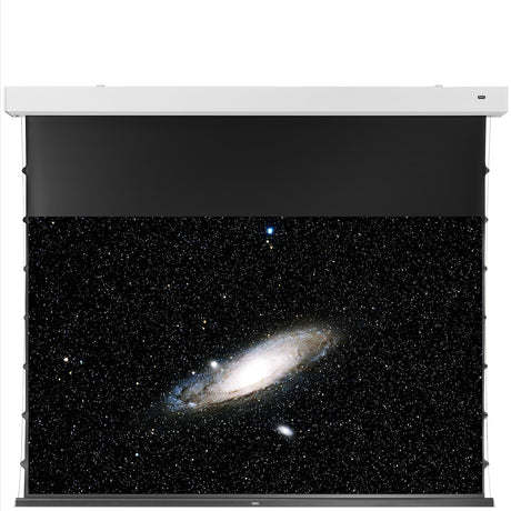 celexon Darkvision Kontrastleinwand Premium Plus 92 Zoll Motorleinwand - Vorne