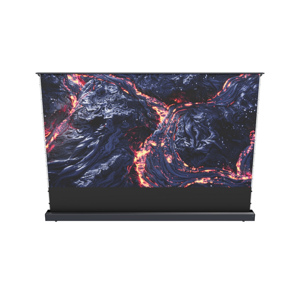 celexon CLR UST Kontrastleinwand II 243 x 137cm - 110" schwarze Bodenleinwand – 3D-Modell
