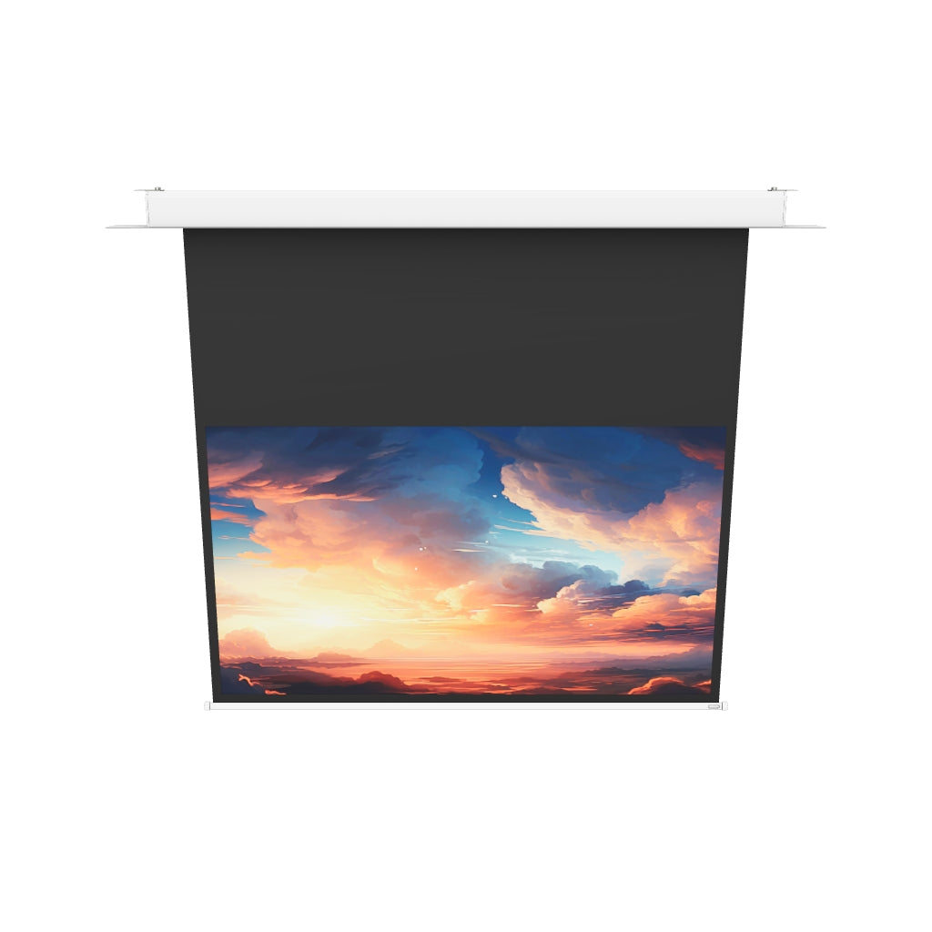 Celexon Deckeneinbau Motor Pro Plus 160 x 90 cm – 3D-Modell