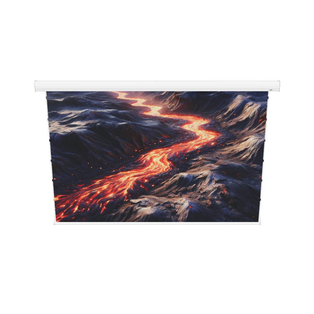 celexon Slate Kontrastleinwand Home Cinema 243 x 136cm - 110" Tension Motorleinwand – 3D-Modell
