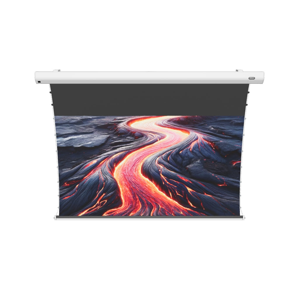 celexon CLR UST Kontrastleinwand 244 x 137cm - 110" weisse Tension Motorleinwand – 3D-Modell