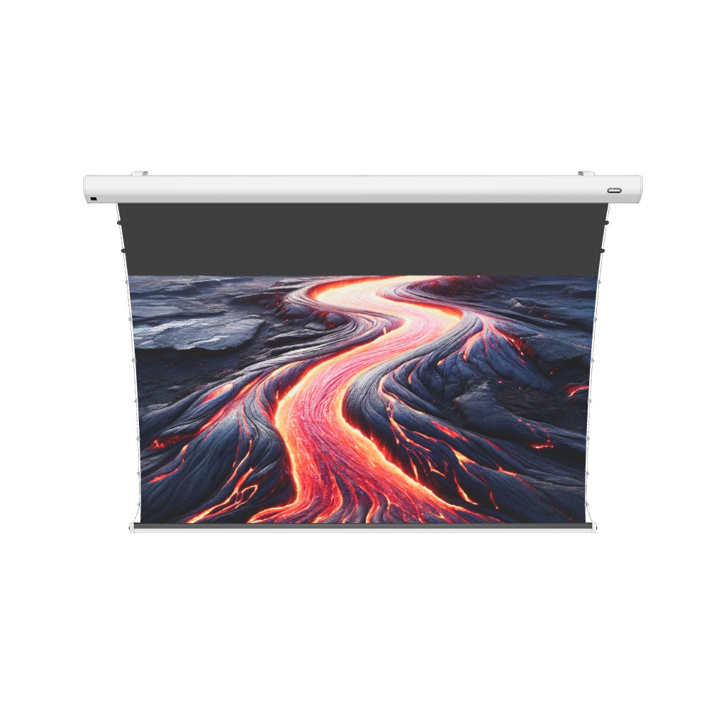 celexon CLR UST Kontrastleinwand 265 x 149cm - 120" weisse Tension Motorleinwand – 3D-Modell