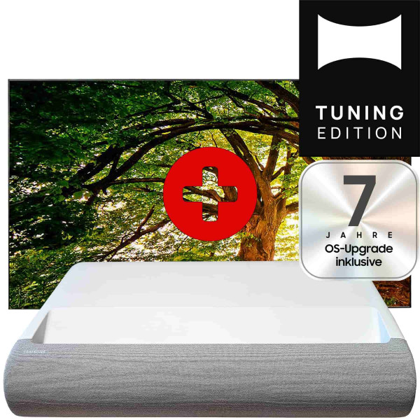 Set: Samsung The Premiere 9 (LPU9D) + celexon Bright Onyx UST Kontrastleinwand