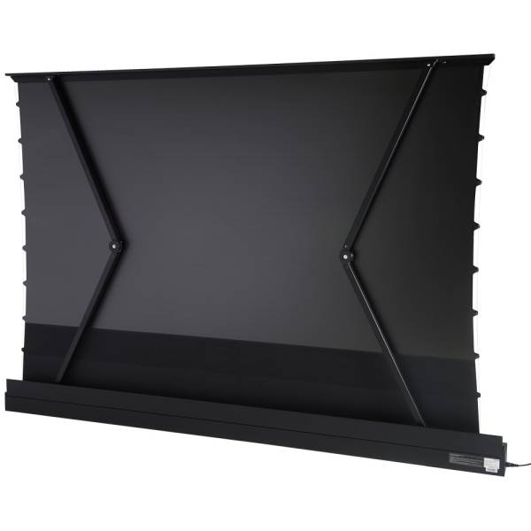 celexon UST Hochkontrast Bodenscheren Leinwand - HomeCinema Plus, 100" schwarz - B-Ware Platin
