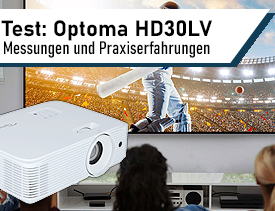 Optoma HD30LV Full HD Beamer Test