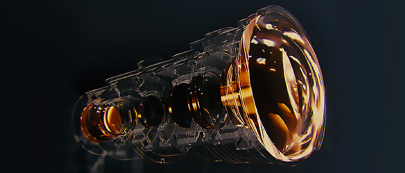 JVC NZ8 Premium Echtglas Optik Aufbau