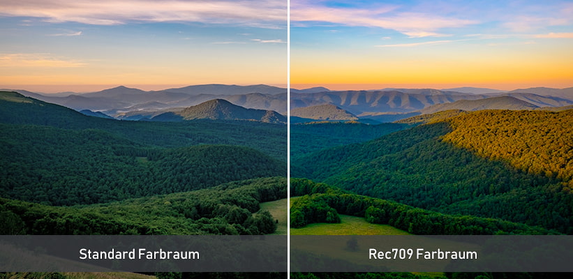 BenQ LK954ST Kino Farbraum Rec709 Praxis