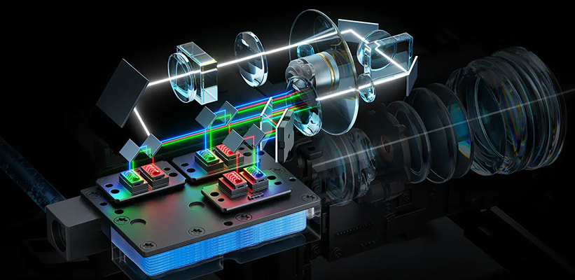 Nebula X1 Laser Aufbau
