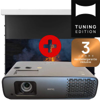 Set: BenQ W4100i + celexon Greyvision Kontrastleinwand Premium Plus