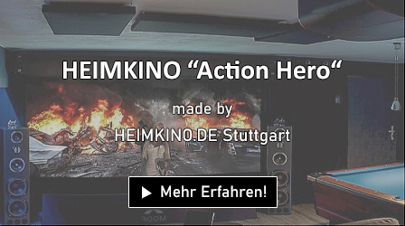 Heimkino Action Hero Referenz Installation