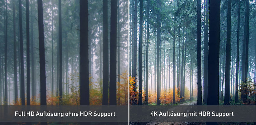 Magnetar UDP800 MKII Aufloesung und HDR Vergleich