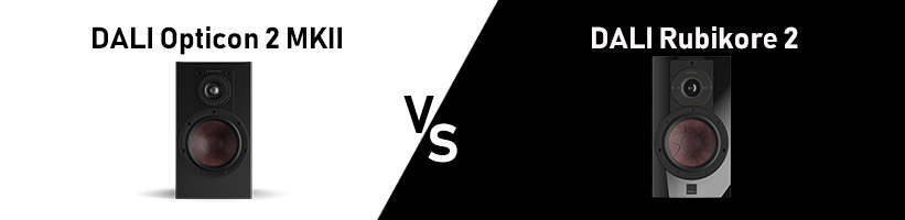 DALI Opticon 2 MKII vs DALI Rubikore 2
