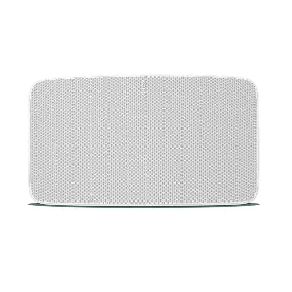 Sonos Five Premium Lautsprecher mit lebhafter Stereo Trennung und reinem Bass in Weiß