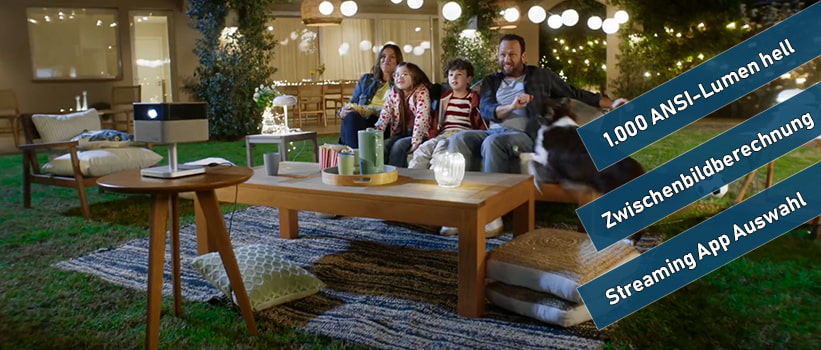 Epson EF-72 Heimkino Beamer Installation