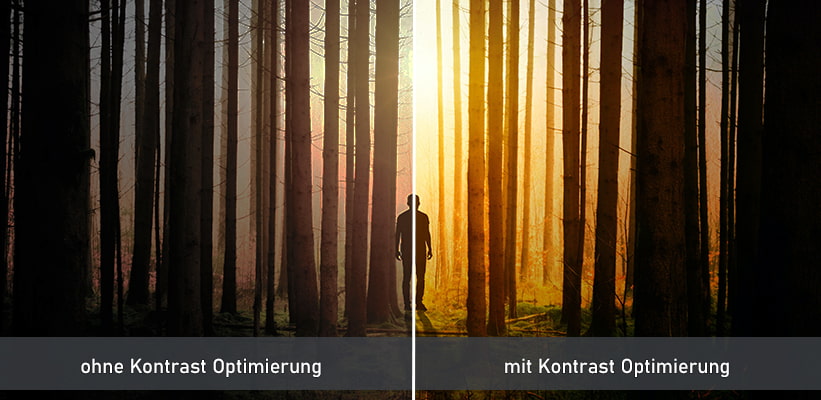 ViewSonic M1 Pro Kontrast Verbesserung