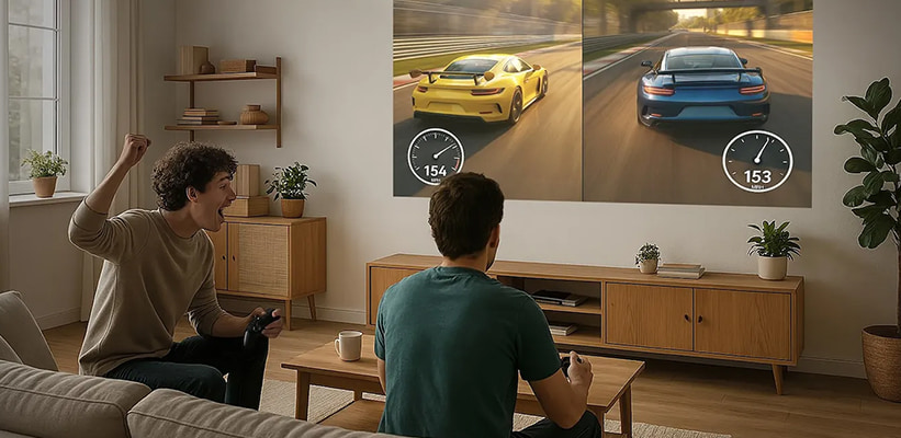 Optoma Photon Life PK 32 Gaming Beamer Praxistest