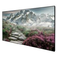 DELUXX Cinema Rahmenleinwand SlimFrame 243 x 136cm, 110 - SOUNDVISION