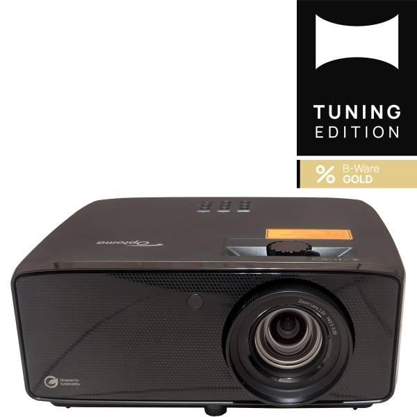 Optoma UHZ58LV 4K UHD Dual-Laser-Heimkino-Projektor - B-Ware Gold