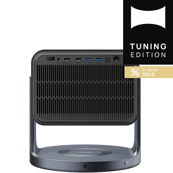 Hisense C2 Pro Beamer mit Triple-Laser-Technologie, 4K Auflösung & 360° Flexibilität - B-Ware Gold