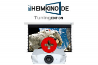Set: BenQ W5700S + DELUXX Darkvision Tension Motorleinwand | HEIMKINO.DE Tuning Edition