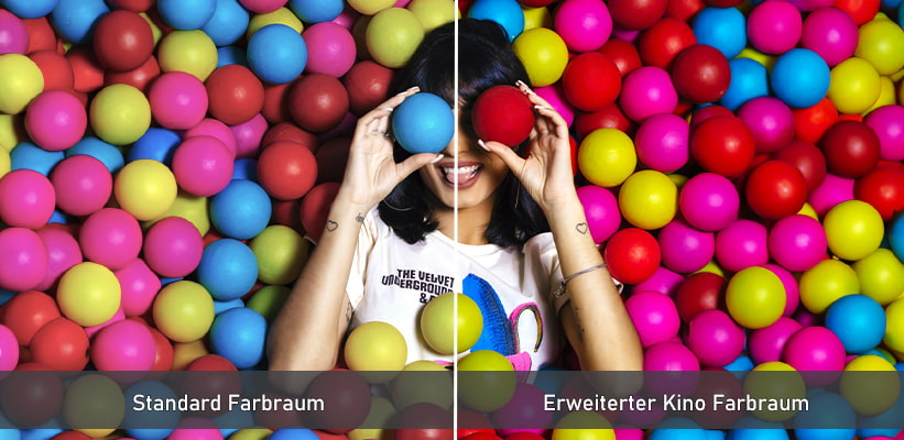 Formovie Cinema Edge Farbraum Praxisvergleich