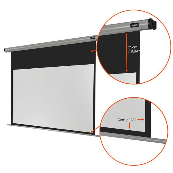 Celexon Leinwand Motor HomeCinema 240 x 135 cm