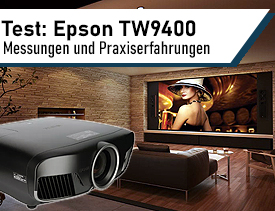Epson TW9400 3D Beamer Test