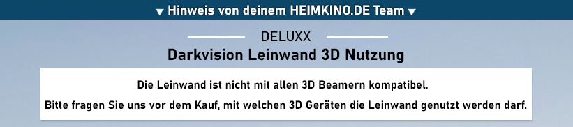 Deluxx Warnhinweis