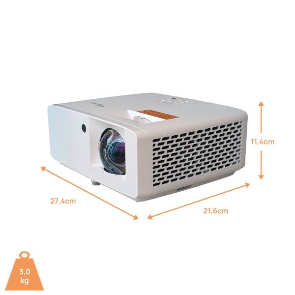 Optoma ZH350ST - Full HD HDR Laser Golf Beamer | HEIMKINO.de Tuning Edition